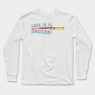 Love is a Dagger Dagger Long Sleeve T-Shirt